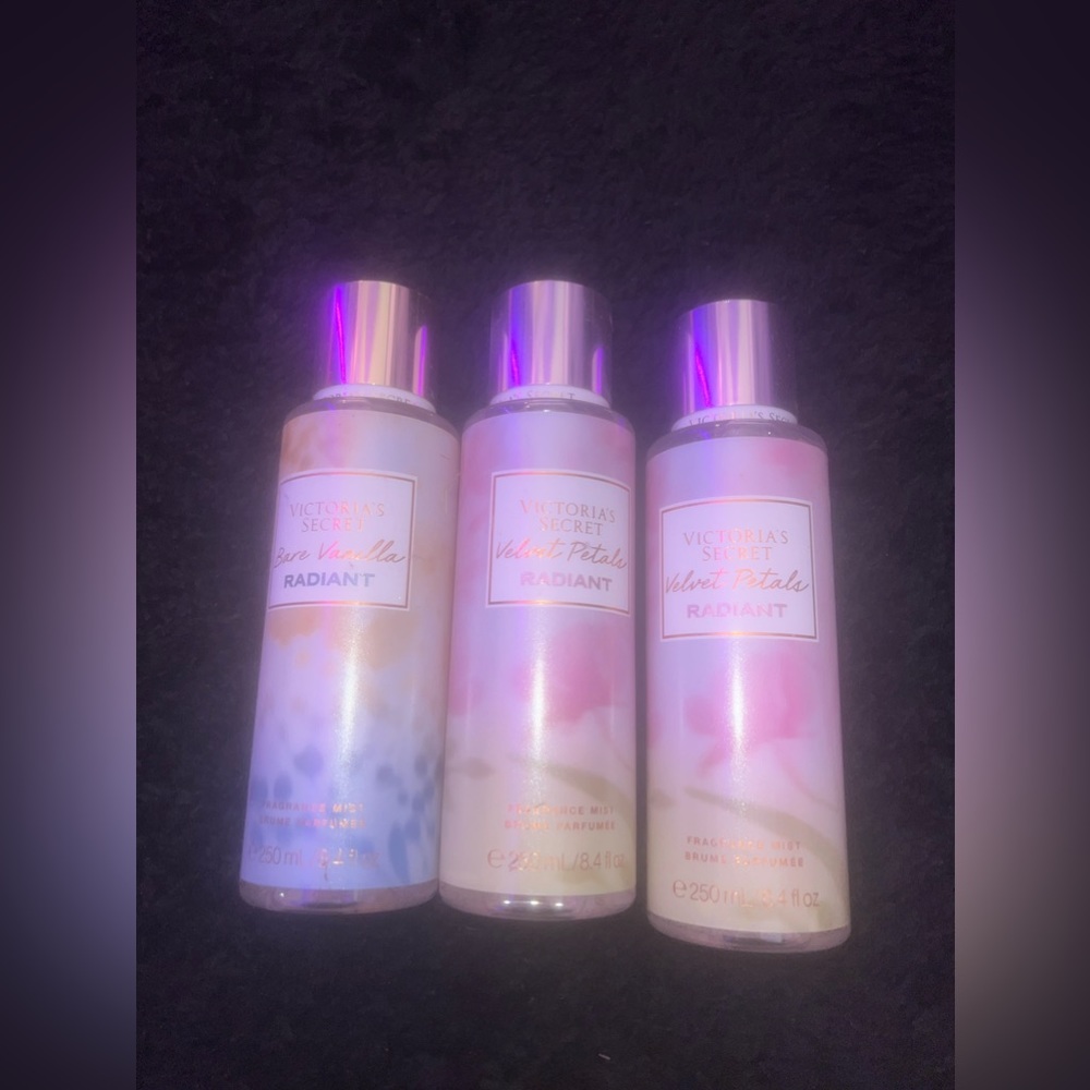 3 Victoria’s secret Body Mists